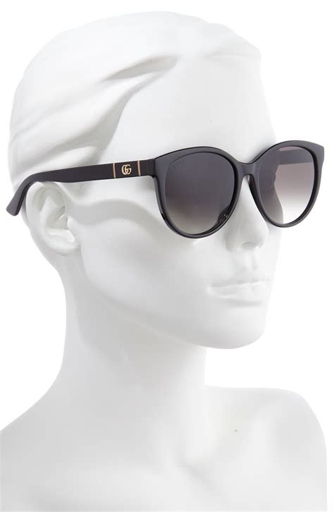 gucci 56mm cat eye sunglasses|gucci cat eye glasses frames.